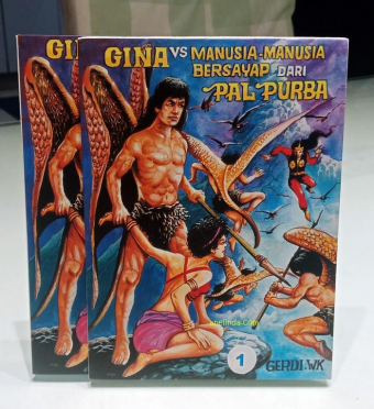 Gina VS Manusia-Manusia Bersayap dari Pal Purba - 2 jilid tamat (Komik Cetak Ulang Resmi karya Gerdi WK)