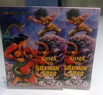 Gina VS Siluman Ular - 2 jilid tamat (Komik Cetak Ulang Resmi karya Gerdi WK)