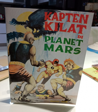 Kapten Kilat Di Planet Mars - Komik Superhero Klasik karya L'Hsiang 