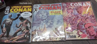 Paket Conan The Barbarian (The Savage Sword Conan) - 3 Judul / Buku