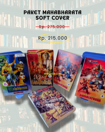 Paket Mahabharata Edisi Soft Cover (4 judul, 7 buku) - Karya R.A. Kosasih