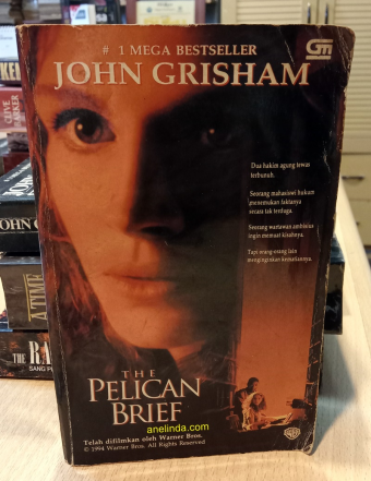 The Pelican Brief - Novel Koleksi Terjemahan karya John Grisham